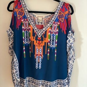 Jealous Tomato Belize Cold Shoulder Top